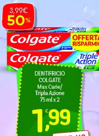 Dentifricio Colgate Triple Action