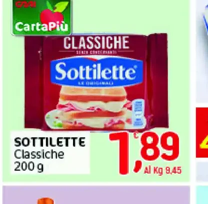 Sottilette classiche