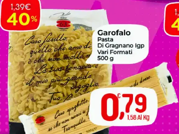Pasta di Gragnano IGP vari formati