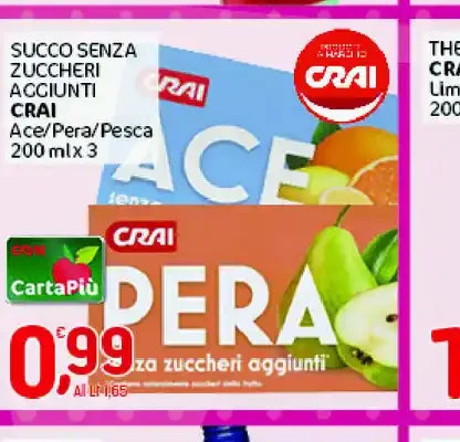 Succo senza zuccheri aggiunti