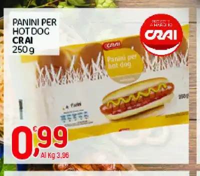 Panni per hot dog