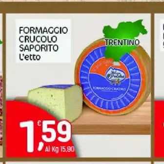 Formaggio cruco saporito