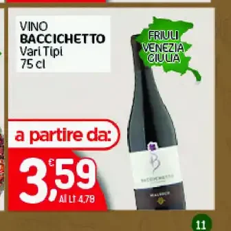 Vino Baccichetto