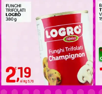 Funghi trifolati Logrò