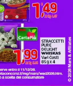 Straccetti Pure Delights Whiskas