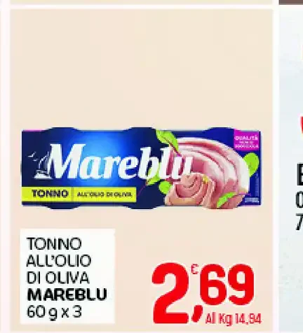 Tonno all'olio di oliva