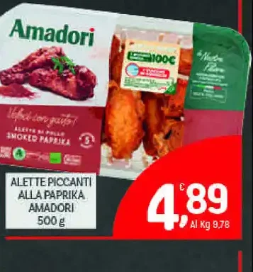 Alette piccanti alla paprika