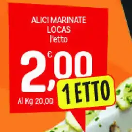 Alici marinate