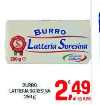 Burro Latteria Soresina