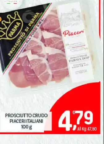Prosciutto crudo Piaceri Italiani
