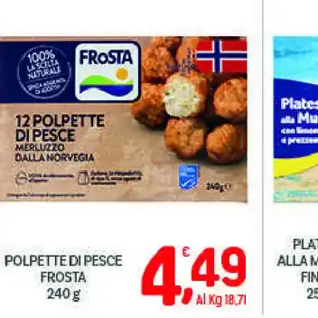 Polpette di pesce Frosta