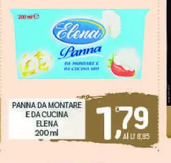 Panna da montare e da cucina