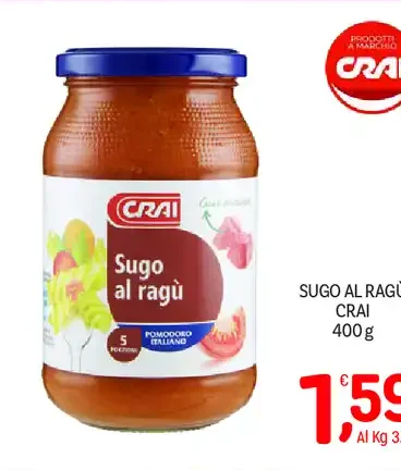 Sugo al ragù Crai