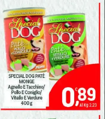 Special Dog paté monge