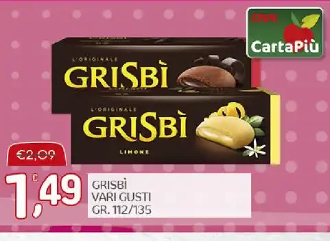Biscotti Grisbi assortiti