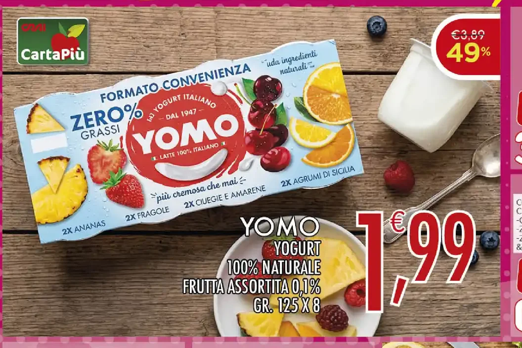 Yogurt assortito Yomo