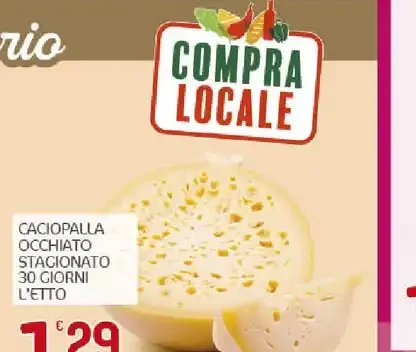 Caciopalla occhiato stagionato