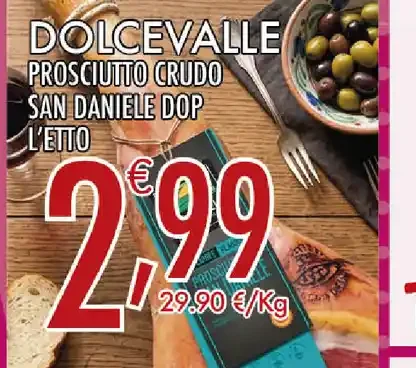 Prosciutto crudo San Daniele DOP