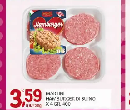 Hamburger di suino