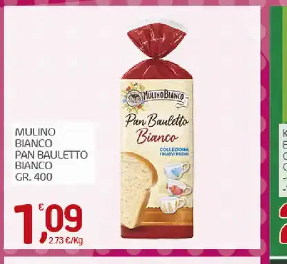 Pane bauletto bianco