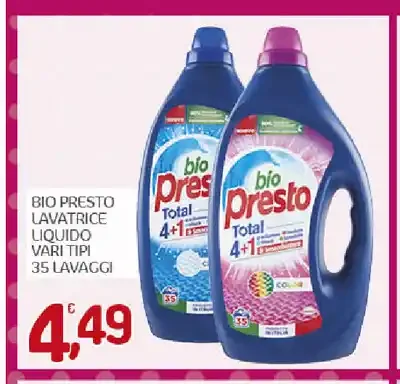 Detersivo lavatrice liquido