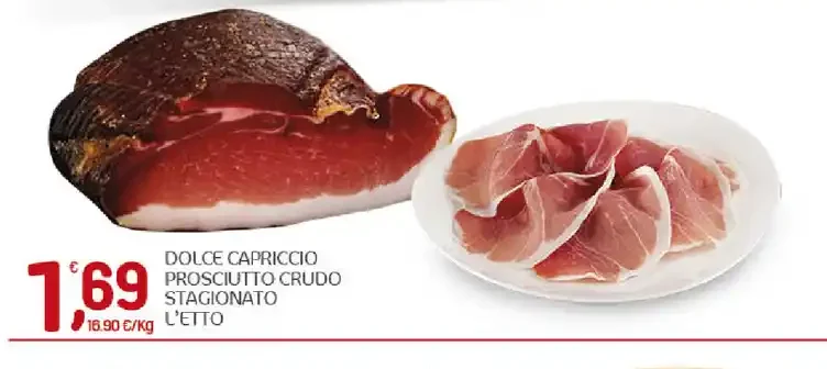 Prosciutto crudo stagionato