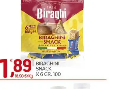 Biraghini snack