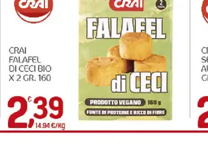 Falafel di ceci