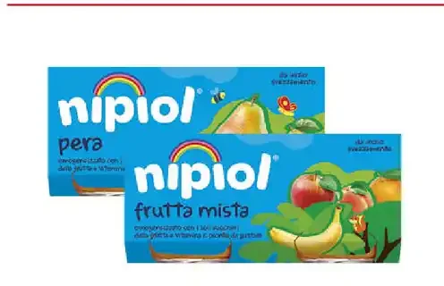 Omogeneizzati di frutta