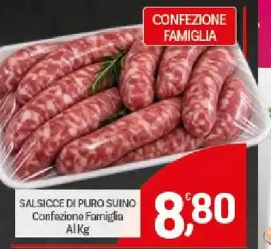 Salsicce puro suino