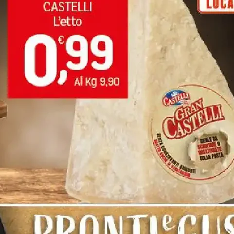 Formaggio stagionato Castelli