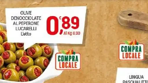 Olive denocciolate al peperone