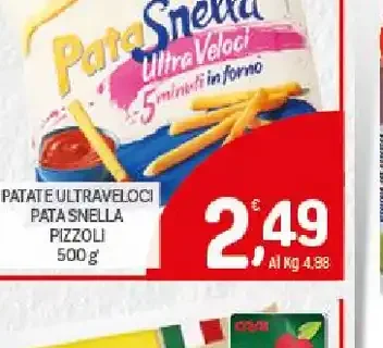Patate ultraveloci Pata Snella Pizzoli
