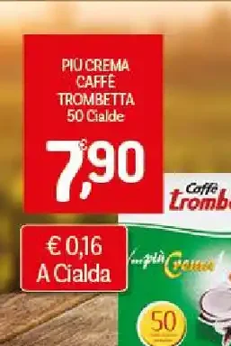 Più crema caffè Trombetta