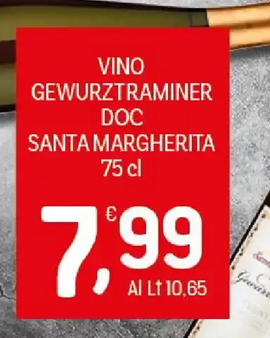 Vino Gewurztraminer DOC Santa Margherita