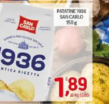 Patatine 1936 San Carlo