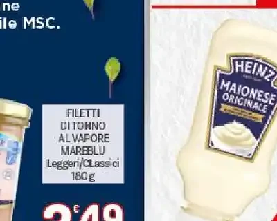 Filetti di tonno al vapore Mareblu