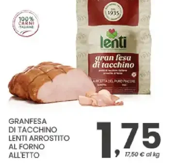 GranFesa di tacchino Lenti