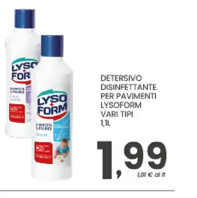 Detersivo disinfettante Lysoform