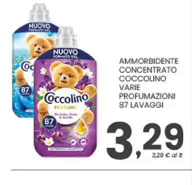 Ammorbidente concentrato Coccolino
