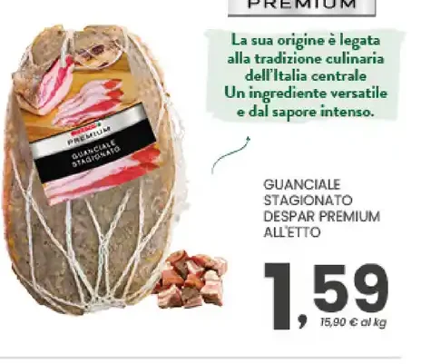 Guanciale stagionato Despar Premium