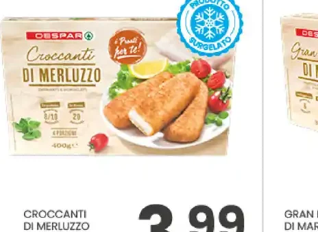 Croccanti di merluzzo