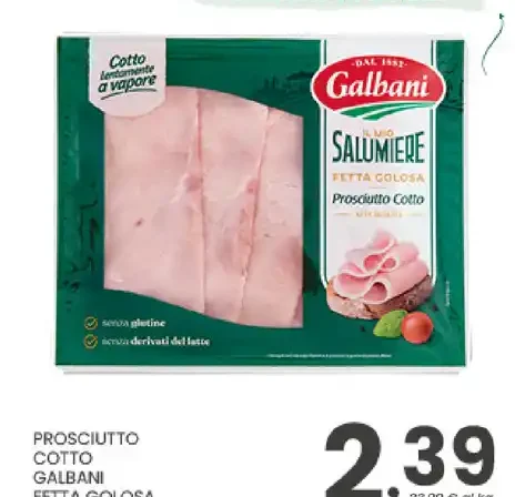 Prosciutto cotto