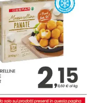 Mozzarelline panate