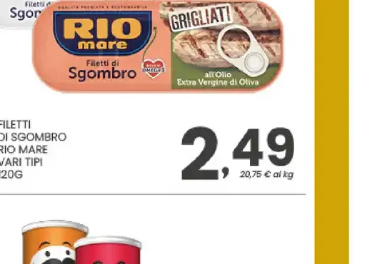 Filetti di sgombro