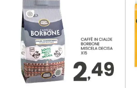 Caffè in cialde Borbone