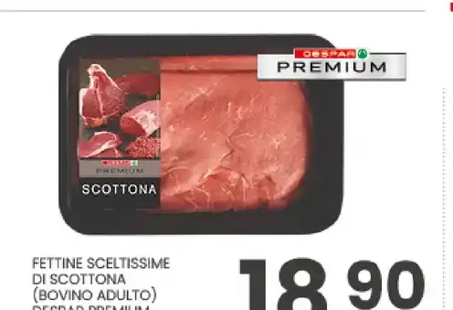 Fettine sceltissime di scottona Despar Premium