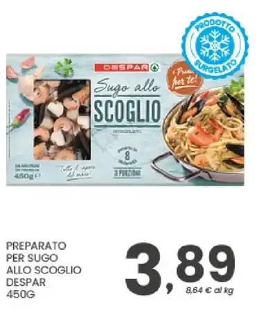 Preparato per sugo allo scoglio Despar