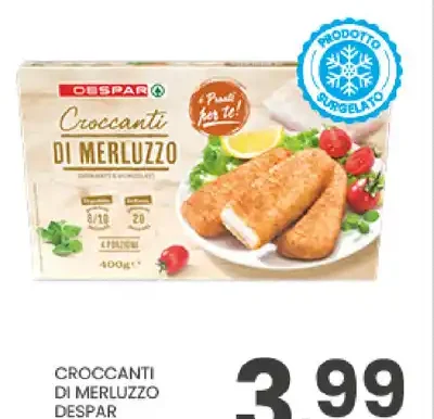 Croccanti di merluzzo Despar