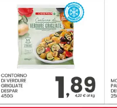 Contorno di verdure grigliate Despar